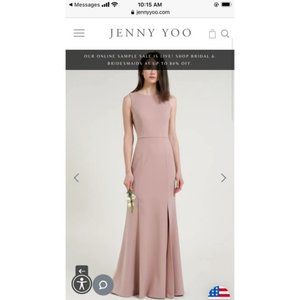 Jenny Yoo Gia Gown, Whipped Apricot, Size 6